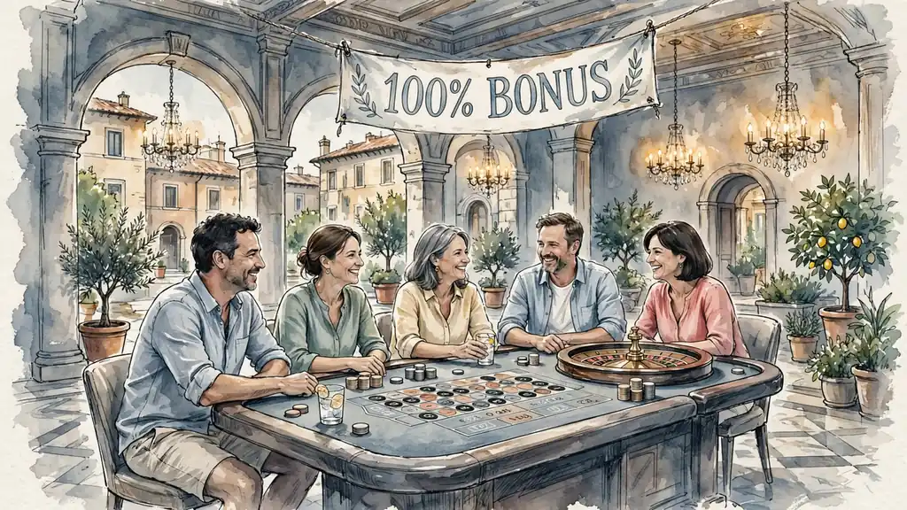Casino con bonus 100%, 200% e 500% in Italia